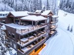 Big Mountain Penthouse is on the top floor of the Snow Bear Condo building and has direct access to Chair 3 at Whitefish Mountain Resort.
